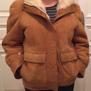 Vintage Shearling/Suede Jacket